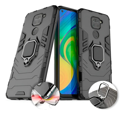 Funda para Xiaomi Redmi Note 9 con protector de pantalla de vidrio tem - Quierox - Tienda Online Funda para Xiaomi Redmi Note 9 con protector de pantalla de vidrio tem - Quierox - Tienda Online