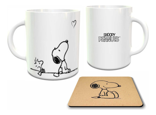 Mugs Pocillo Taza Con Portavasos