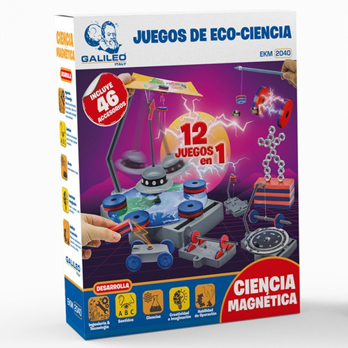 Ciencia Magnética Juego De Eco Ciencia Didáctico Galileo