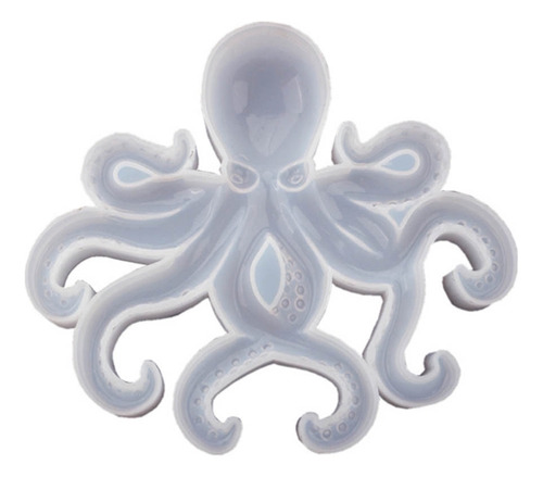 Molde De Resina Epoxídica Ocean Octopus, Molde De Silicona P