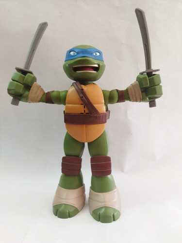 Tortugas Ninja Teen Leonardo Adolecente 2014 Viacom 20 Cm