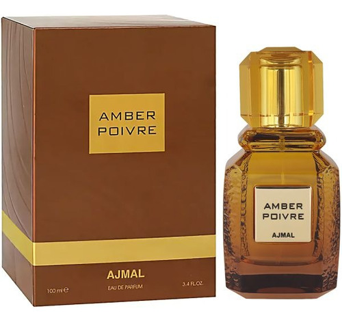 Perfume Árabe Ajmal Amber Poivre Edp Para Hombre, 100 Ml