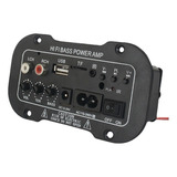 Amplificadora Placa Para Auto Hi-fi Con Bluetooth 5 Pulgadas