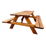  Mesa Madera Exterior Picnic Camping Terraza 6 - 8 Personas 