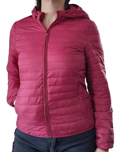 Campera Liviana Inflable Impermeable Mujer