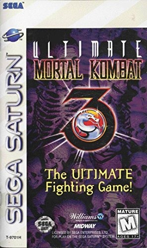 Ultimate Mortal Kombat 3 - Sega Saturn.