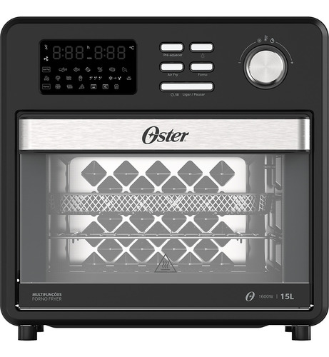 Forno E Fryer Oster Ofor160 Multifunções Compact 10 Em 1 15l