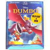 Disney Dumbo Bluray + Dvd Nuevo Original Edición Aniversario