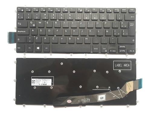 Teclado Dell Latitude 13 3379 3390 3490 Inspiron 14 7000