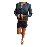 Chaqueta Saco  Tipo Blazer Bengalina Engomada Elastizada 