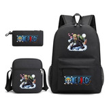 Mochila One Pieces Con Diseño De Calavera De Anime Luffy