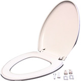 Tapa Asiento Abatibleovalada Blanca/beige