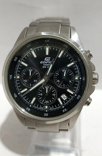 Impecable Reloj Casio Edifice Chronograph Efr-527 All Steel