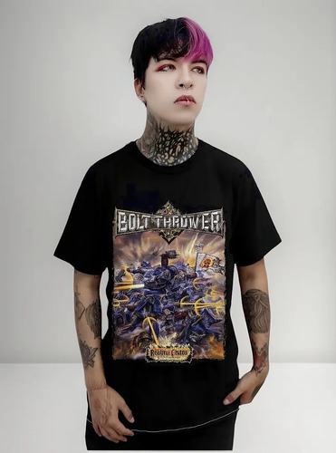 Playera Bolt Thrower Banda Death Metal
