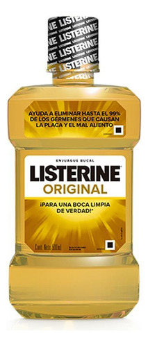 Enjuague Bucal Original 500ml Listerine