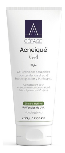 Cepage Gel Limpiador Acneiqué Purificante X 200 Gr