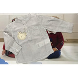 Camisa De Lino Para Bebé Niño Losan 017-3792al (mim)