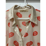 Camisa Sweet Beige M #ropausada