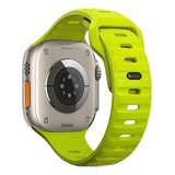 Para Apple Watch Ultra Correa Deportiva De Silicona