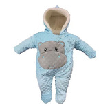 Pijama Sleeping De Hipopótamo Para Bebé