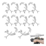 10 Pzs Clamp Atril Luces Dj Equipos Soporte Aluminio Gancho