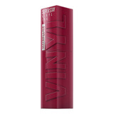 Labial Líquido Maybelline Superstay Vinyl Ink 4.2 Ml Acabado Vinilo Color Unrivaled 30