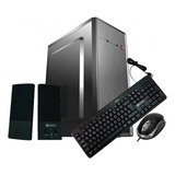 Gabinete Kit Jalatec Jt-k34 + Teclado / Mouse / Parlantes