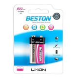 Bateria Pila Recargable 9v Voltios Beston 800mah Cuadrada