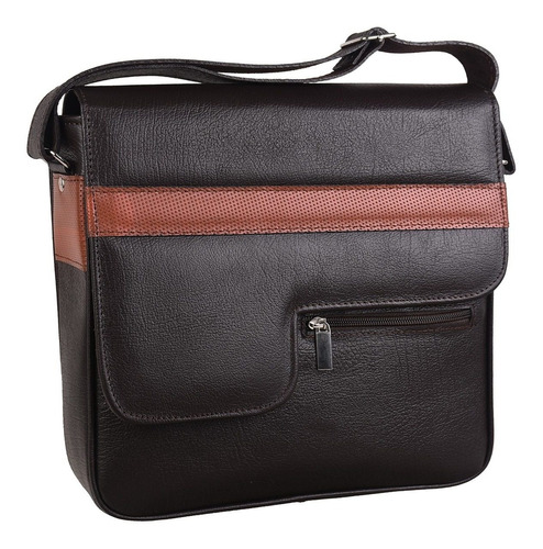  Mensajera Mariconera Hombre 100% Piel  Crossbody Nacional