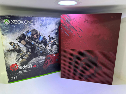 Xbox One S Edición Limitada Gears Of War 1tb (leer Des) 