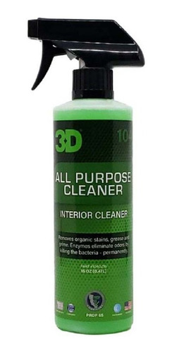 3d Apc All Purpose Cleaner Limpiador Tapizados Multiuso 1/2l