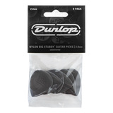 Púas Nylon Big Stubby Pack X 6 Unidades Jim Dunlop