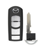 Carcasa Llave Y Logo Mazda 3 2 Cx3 2014-2018 Expres 4 Boton