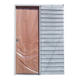 Puerta Corrediza Embutir Cedro 70x200 Chapa 22