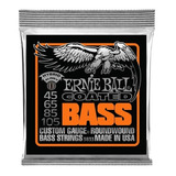 Cuerdas Ernie Ball Coated Hybrid P/ Bajo Elect 4cdas 45-105 