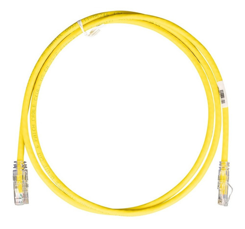 Patch Cord Cat 6 Cable Parcheo Utp 1 Metro Amarillo Panduit