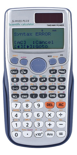Calculadora Científica 991es Plus 417 Func. 12 Digit Display