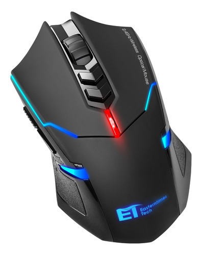 Mouse Inalámbrico Juegos Clic Silencioso Único 2400 Dpi 