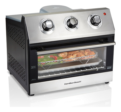 Horno Digital Hamilton Beach 31222 Con Freidora De Aire