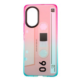 Funda Cassette Casete 90s Retro Musica Estilo Moda Huawei