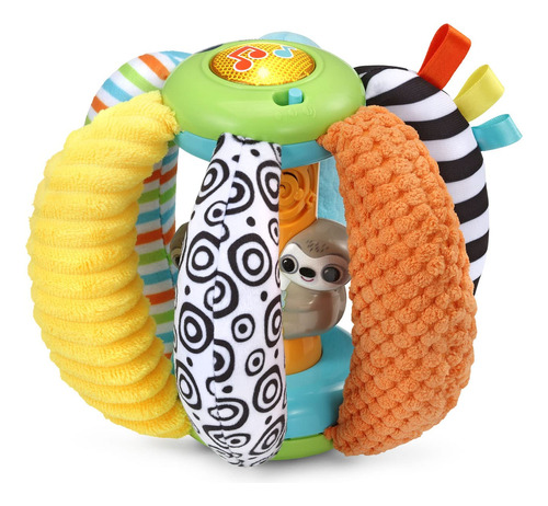 Toy Vtech See-touch-hear Sloth Ball Para Bebês De 3 Meses Ou