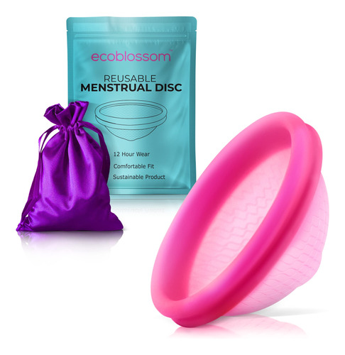 Ecoblossom Disco Menstrual Reutilizable  Juego De 2 Copas M