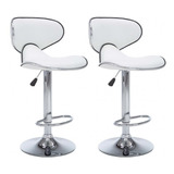 Kit X2 Silla Bar Jinete Blanca