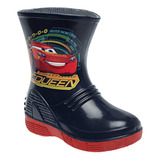 Botas Impermeables Cars Niño Sandak Marino 067-392