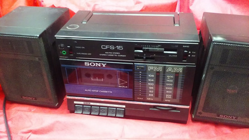 Rádio Boombox Sony Cfs-15