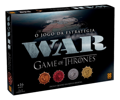 Jogo War Game Of Thrones Tabuleiro Estratégia Mesa Guerra