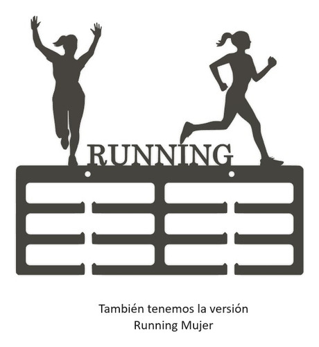 Porta Medalla Medallero De Running