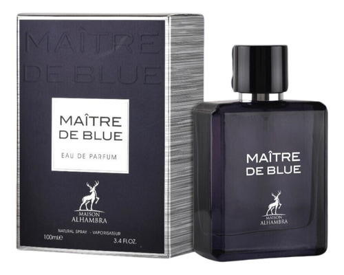 Perfume Lattafa Alhambra Maitre De Blue Edp 100 Ml Hombre