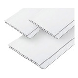 Cielorraso Machimbre Placas Pvc 20cmx10 Mm X 2,50mts Blanco