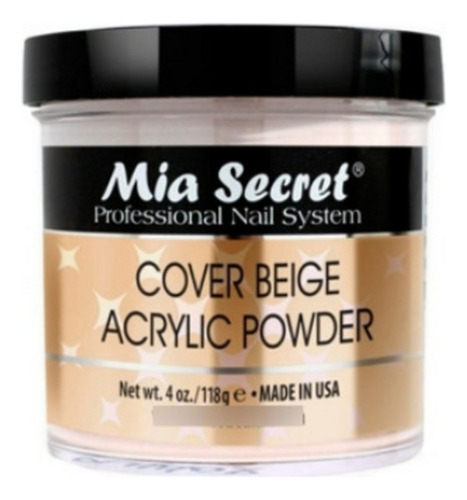 Cover Beige - Acrylic Powder - Mia Secret (118grs)